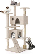 MoNiBloom 60 Inch Cat Tree Tower by Monibloom