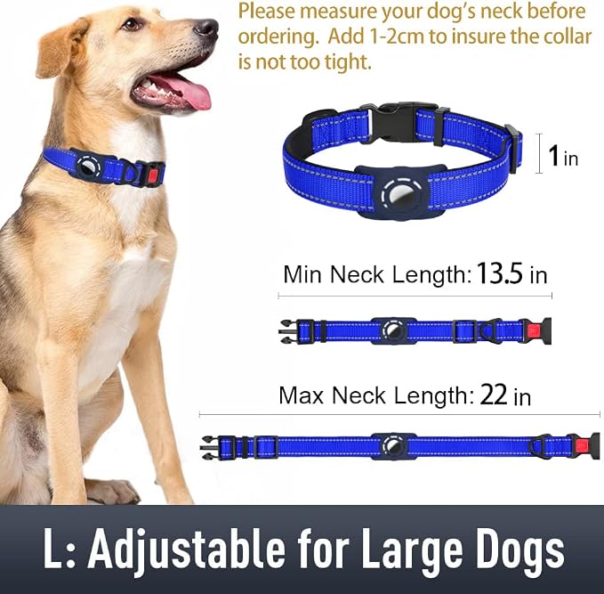 Airtag Dog Collar with AirTag Holder - Image 6