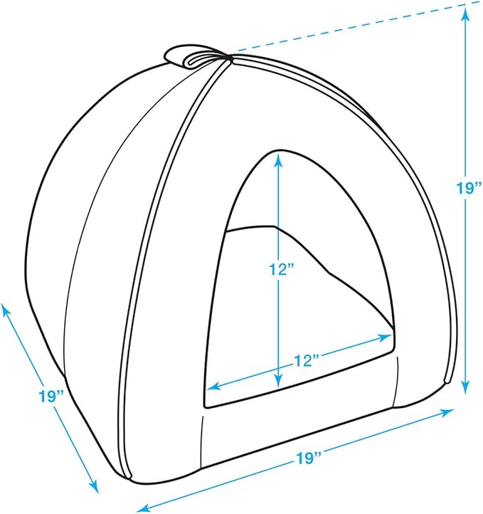 Best Pet Supplies Dog House Bed Crate Mat Tent Indoor Round Soft Plush - Image 6