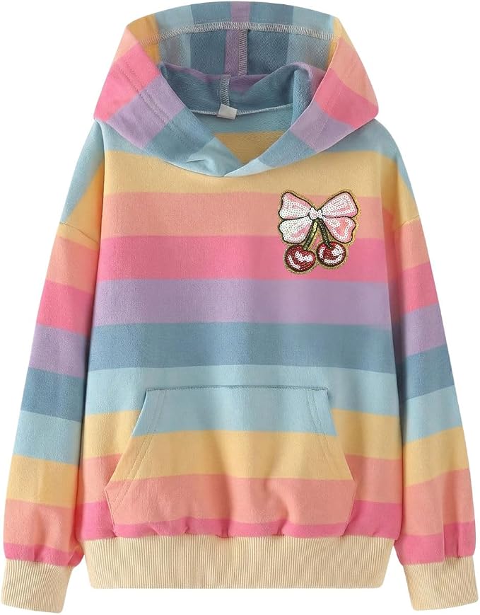 WELAKEN Sweatshirts for Girls Toddler & Kids II Little Girl's Pullover Tops by WELAKEN