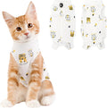 Cat Recovery Suit Female, Breathable Cat Onesie After Surgery Female by Coppthinktu
