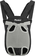 Pawaboo Pet Carrier Backpack, Adjustable Pet Front Cat Dog Carrier Backpack by Pawaboo