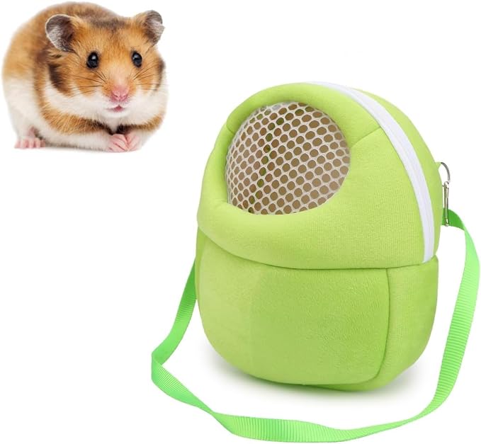 Pet Carrier Backpack for Small Animals, Travel Handbag for Cat, Guinea Pig - Image 2