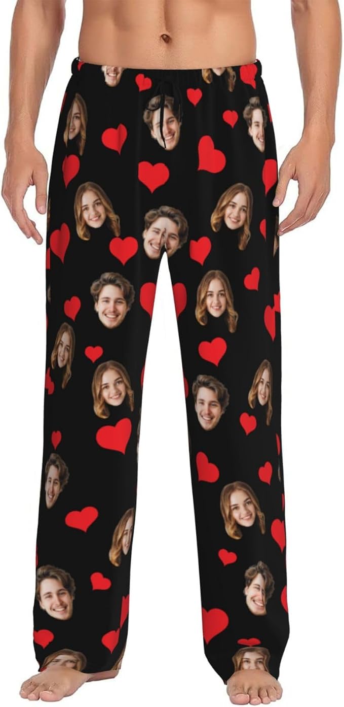 Personalized Pajama Pants For Men Women Custom Pajama Pants by Unknown