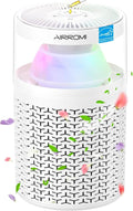 AIRROMI Air Purifiers for Bedroom Home, Activated Carbon Filter Cleaner by AIRROMI
