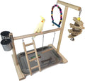 Hamiledyi Parrot Playground Bird Play Stand Play Gym by Hamiledyi