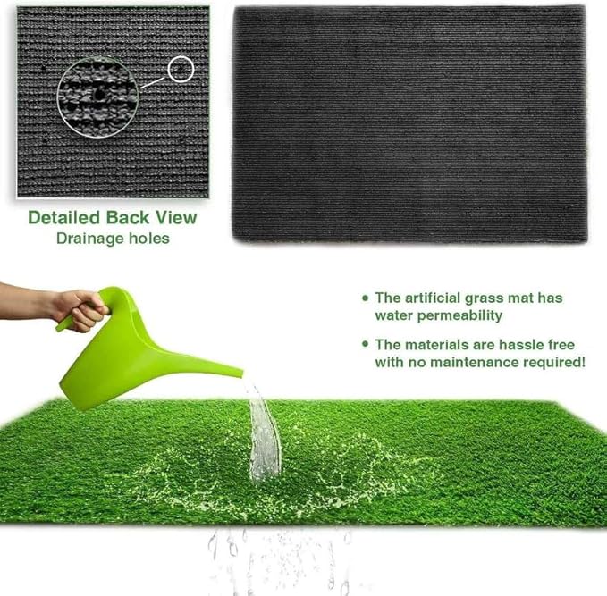 ALTRUISTIC Artificial Grass 7FTX62FT, Realistic Fake Grass Deluxe Turf - Image 5