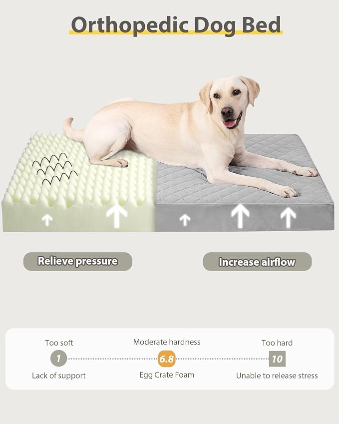 Jumbo Dog Bed for Extra Large Sized Dog Orthopedic Pet Bed - Image 4
