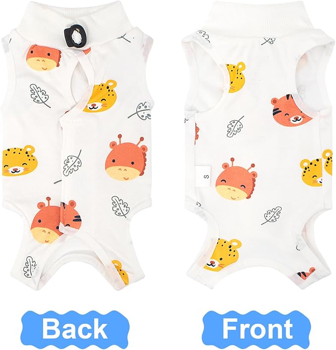 Cat Recovery Suit Female, Breathable Cat Onesie After Surgery Female - Image 6