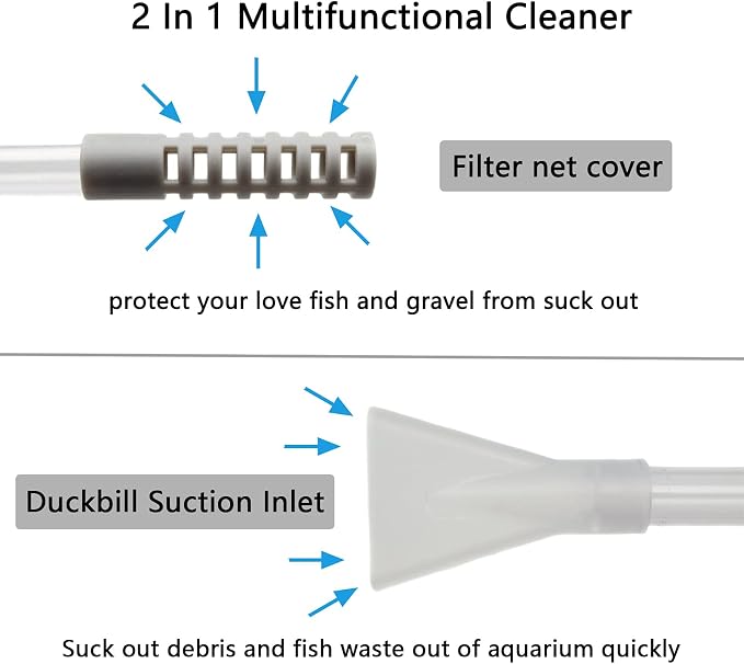 10 Gallon Fish Tank cleaner and Aquarium Water Changer Siphon - Image 5