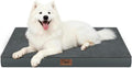 Large Comfy Washable Dog Bed, Orthopedic Egg Crate Foam Dog Crate Mat by TailStories