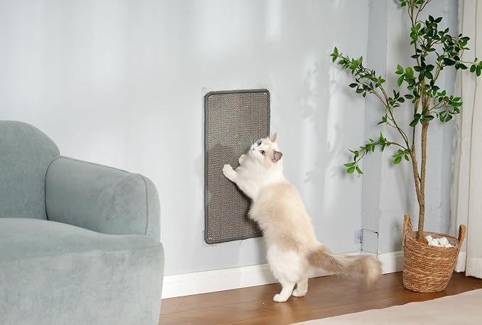 Self Adhesive Cat Scratching Mat, Wall Scratcher, Scratch Mat Cat Scratching Pad - Image 7