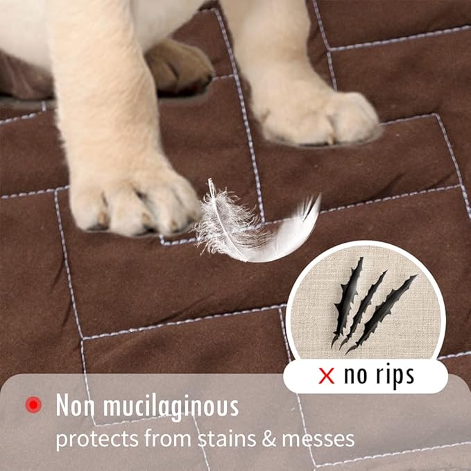 fuguitex Waterproof Dog Bed Cover Couch Cover - Image 5