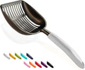 WePet Cat Litter Scoop, Non-Stick Plated Aluminum Alloy Sifter, Kitty Durable by WePet