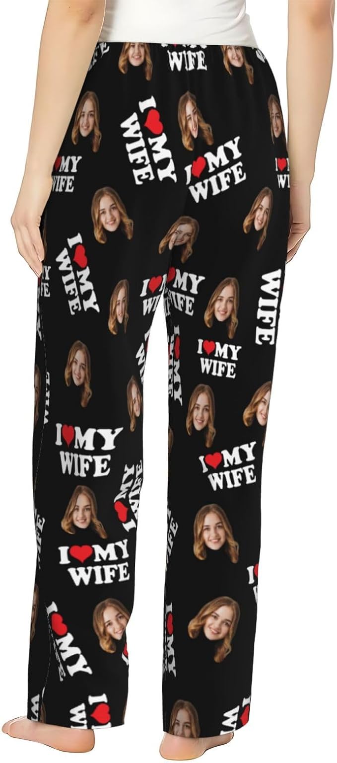 Personalized Pajama Pants For Men Women Custom Pajama Pants - Image 3