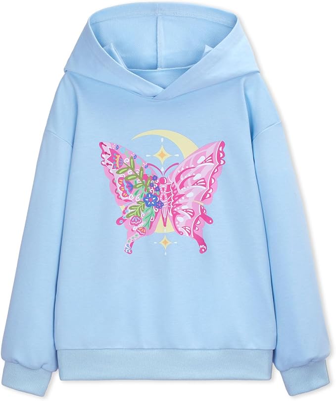 WELAKEN Sweatshirts for Girls Toddler & Kids II Little Girl's Pullover Tops by WELAKEN