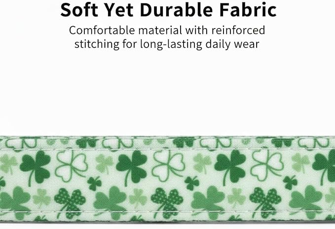 St. Patrick's Day Dog Collar, Cute Dog Collar - Image 9