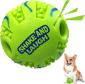 Spiky Interactive Dog Toys Ball, Shaking by SHAKEANDLAUGH