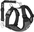 SlowTon Dog Seat Belt Harness for Car, Dog Car Harness Adjustable Mesh by SlowTon