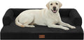 Orthopedic Dog Beds for Extra Large Dogs, Waterproof Egg Crate Foam XL Dog Bed by CasaPaw