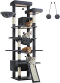 81" Heavy Duty Cat Tree for Large Cats up to 20lbs by MUTTROS