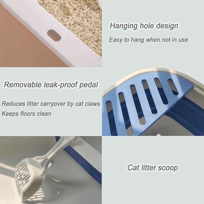 Collapsible Small Cat Litter Box - Image 4