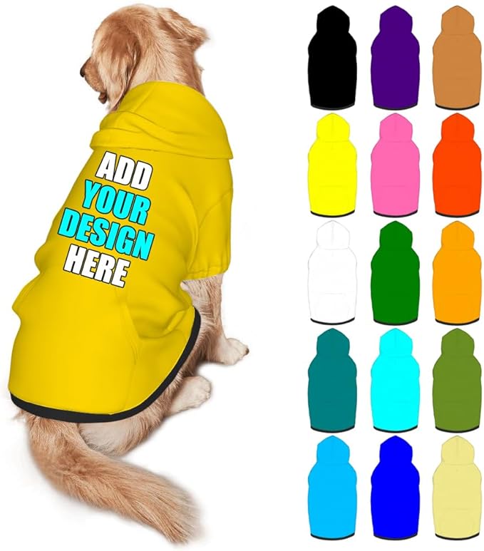Personalized Dog Hoodie Customized by Mynvzrk