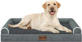 Large Dog Bed Orthopedic Washable: Beds Bolster XL Bed Large Big Dogs Egg Crate by Nanuya
