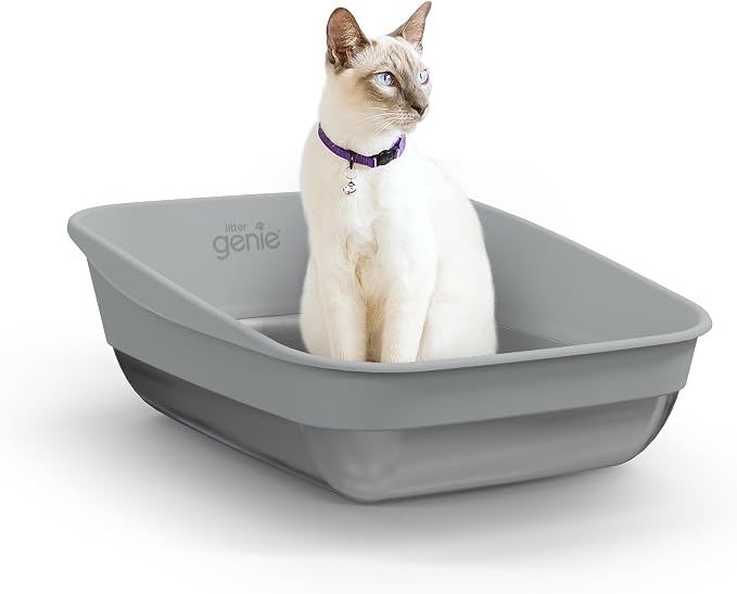 Litter Genie Platinum Stainless Steel Litter Box | Durable, Modern Design by LitterGenie