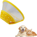 Pet Cone Recovery Dog Cone Adjustable Dog Collar Clear Padded Collar by Andiker-ServingforYou