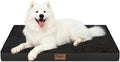 Large Comfy Washable Dog Bed, Orthopedic Egg Crate Foam Dog Crate Mat by TailStories