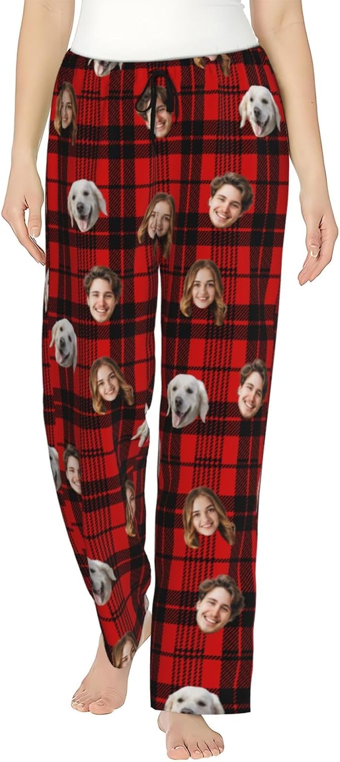 Personalized Pajama Pants For Men Women Custom Pajama Pants by Unknown