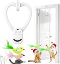 Interactive Cat Toys for Indoor Cats: Automatic Flying Bird Feather Wand Chase by Unknown