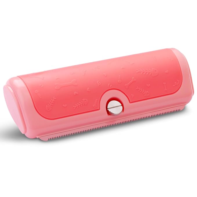 Cat & Small Pet Deshedding Brush & Shedding Blade, Gentle Undercoat Grooming by PetPog