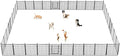 Dog Playpen 32 inch 36 Panels Indoor Outdoor Dog Pen by Jhsomdr