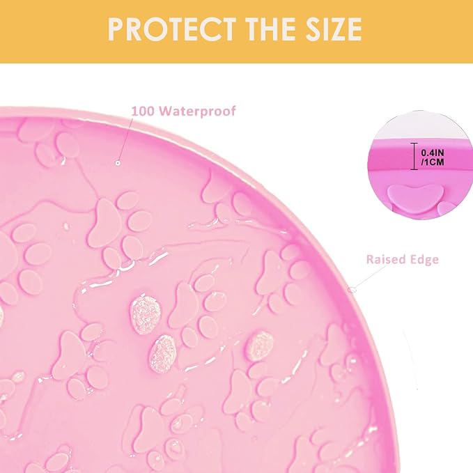Dog Food Mat - Waterproof Cat Bowl Mat - Image 3