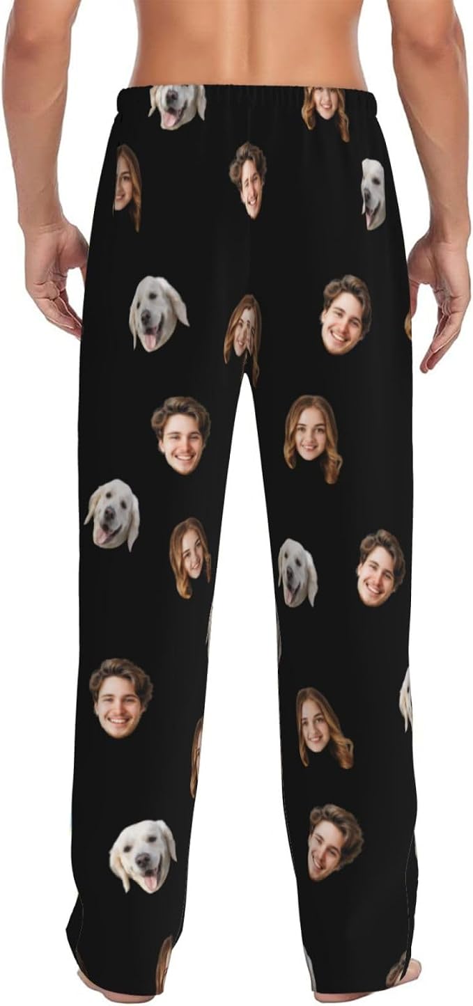 Personalized Pajama Pants For Men Women Custom Pajama Pants - Image 3