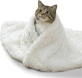Cat Blanket for Indoor Cats Ultra-Soft Plush Small Blanket Machine Washable by NODARKO