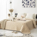 Waterproof and Non-Slip Dog Bed Cover and Pet Blanket Sofa Pet Bed Mat ，car by TcksstexFauxFurDogBedCover