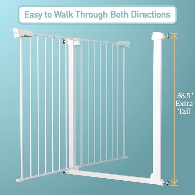 Fairy Baby Narrow Baby Gate 26.8 Inch to 29.5 Inch Wide - Image 9
