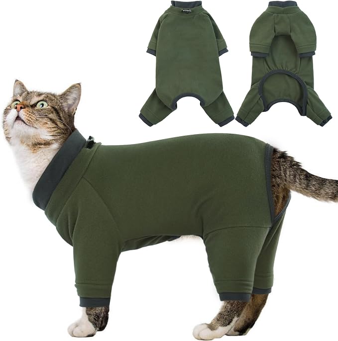 Sticky Cat Clothes Stretchy, Sphynx Hairless Sweater & Pajamas by ADNIKIA