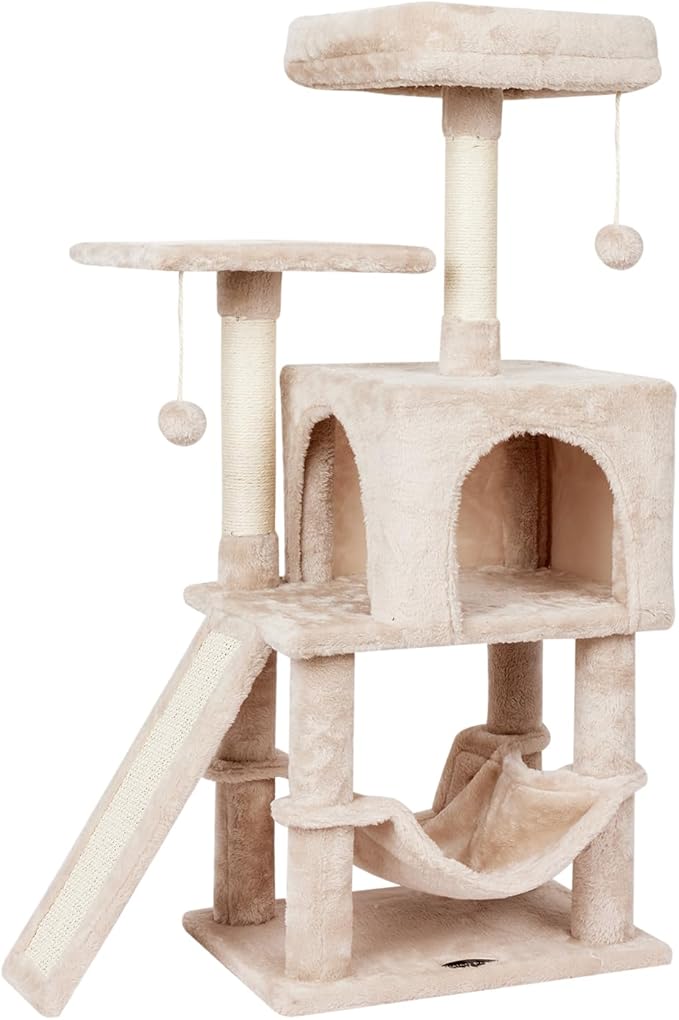 MIAO PAW Cute Cat Tree Tower for Indoor Cat Tower by MIAOPAWbabycarriersnuggleupandultraSoft