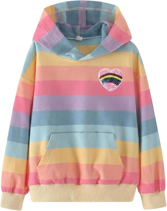 WELAKEN Sweatshirts for Girls Toddler & Kids II Little Girl's Pullover Tops by WELAKEN
