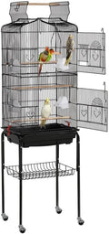 Yaheetech 64-inch Play Open Top Medium Small Bird Cage by Yaheetech
