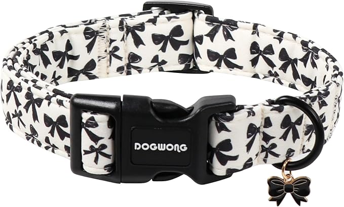 DOGWONG Cute Dog Collar, Girl Female Dog Collars by DOGWONG