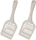 Petmate Litter Scoop for Cats, Jumbo Size, Bleached Linen by Petmate