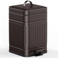 CEROELDA Small Trash Can with Lid-5L/1.3 Gal, Stainless Steel Outdoor Dog Poop by WelcometoCEROELDA