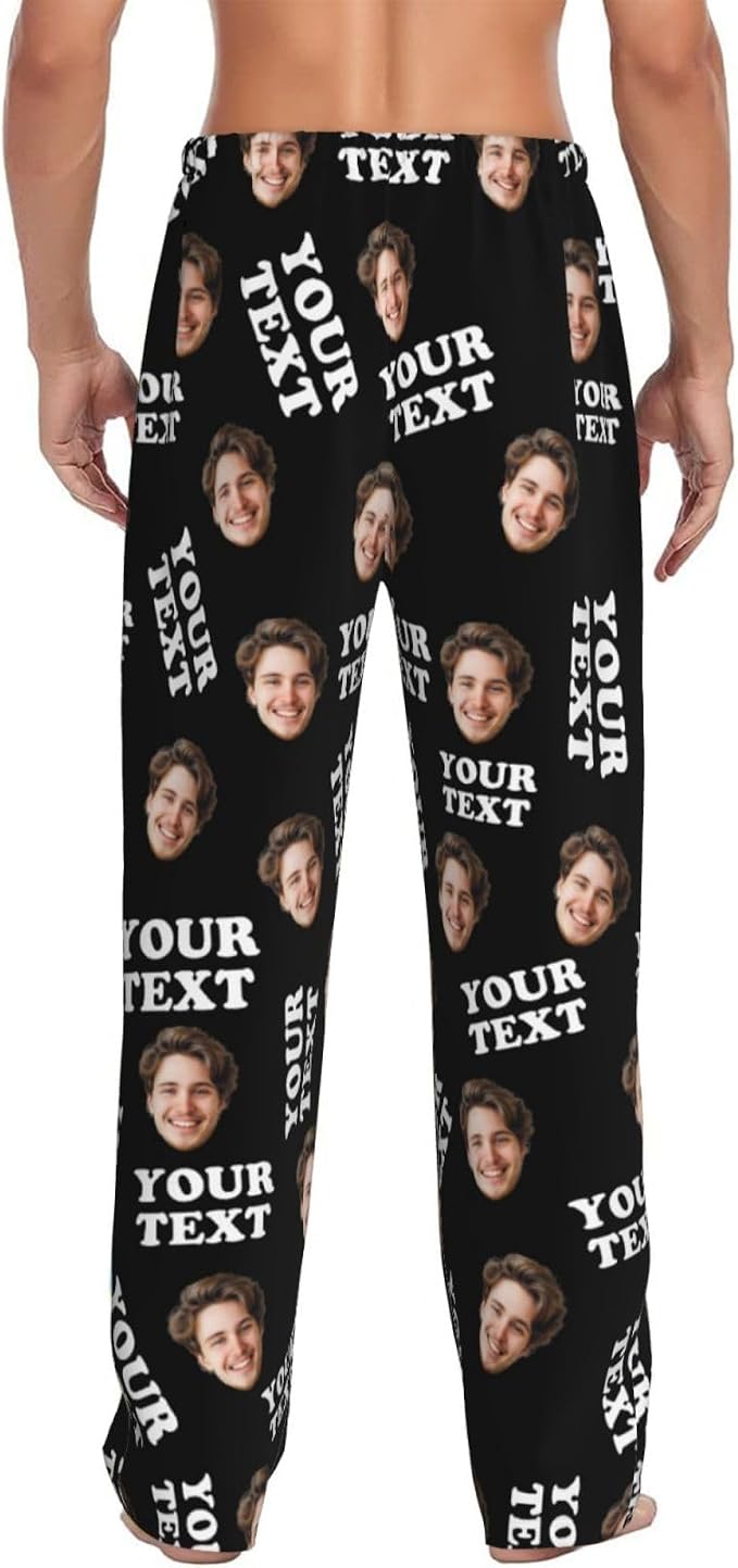 Personalized Pajama Pants For Men Women Custom Pajama Pants - Image 3