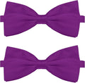 KOOLMOX Purple Dog Bow Ties Large Dogs, Adjustable Dog Collar Bow Tie by Koolmox