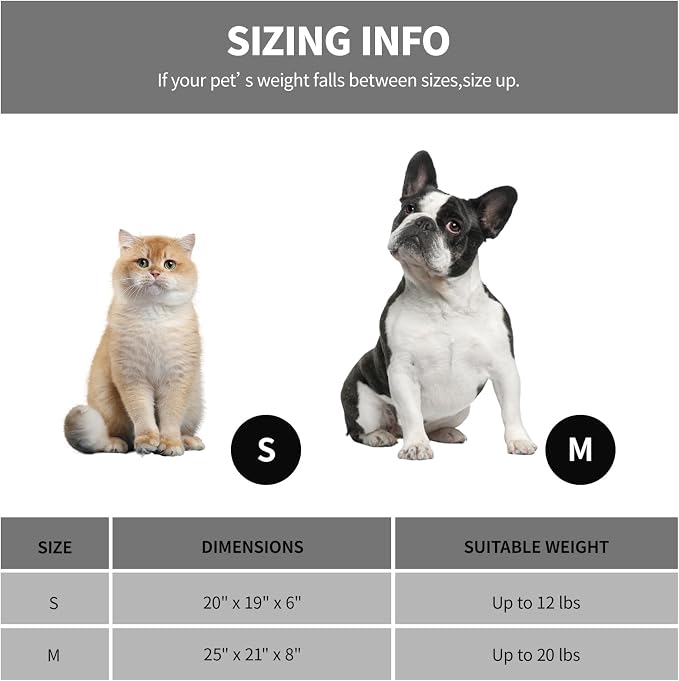 20In Dog Bed for Small Dogs & Cats - Image 2